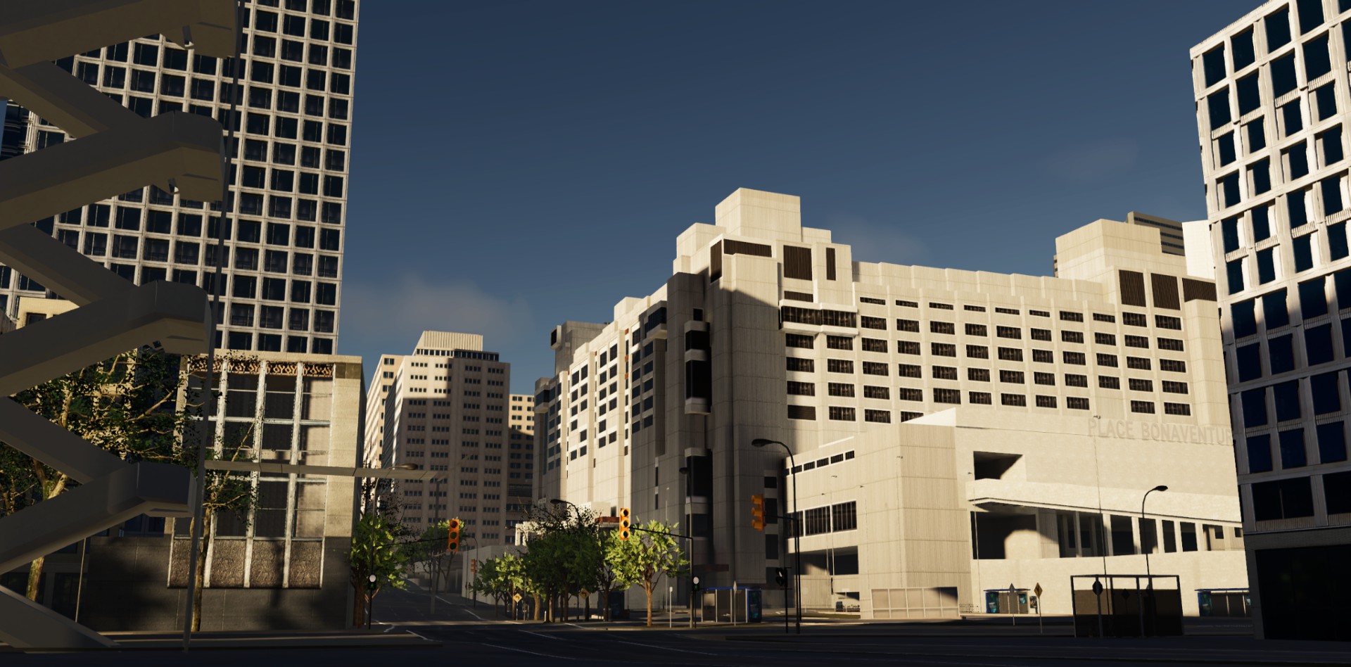 A Photo of Montreal downtown